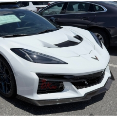 Z07 Style Carbon Fiber Front Lip For Chevrolet Corvette C8 Z06 Z07 & E-Ray 2020-2026