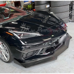 5VM Style Carbon Fiber Front Lip For Chevrolet Corvette C8 Stingray Z51 2020-2026