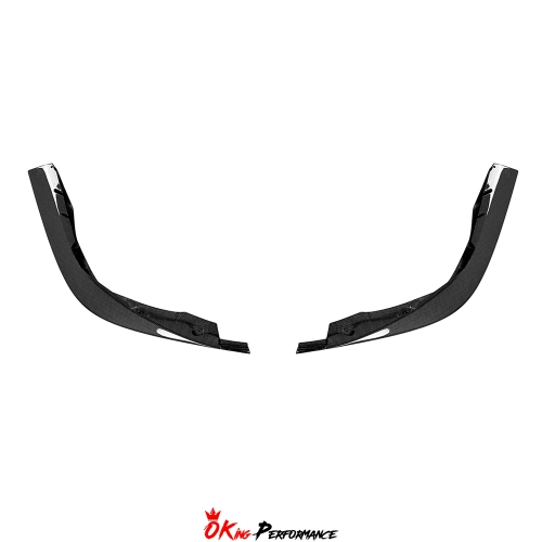 OEM Style Dry Carbon Fiber Front Splitter For Ferrari F8 2020-2022