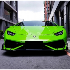 OA Style Carbon Fiber Front Lip Splitter For Lamborghini Huracan LP610 2014-2019