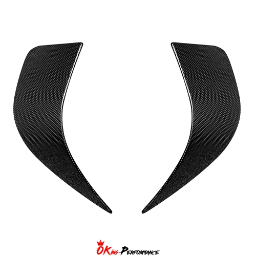 Novitec Style Dry Carbon Fiber Rear Side Air Vents Trim For Ferrari 296 GTB & GTS 2021-2025