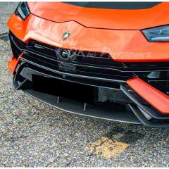 Performante Style Dry Carbon Fiber Front Lip & Front Bumper Trim For Lamborghini URUS S 2023-2025