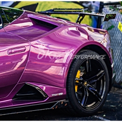 OEM Style Dry Carbon Fiber Side Skirt Air Intake Trim For Lamborghini Huracan EVO & EVO RWD & Tecnica 2019-2025