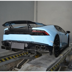 Dry Forged Carbon Fiber Rear Trunk Lid For Lamborghini Huracan LP610 & LP580 & EVO & Tecnica 2014-2025