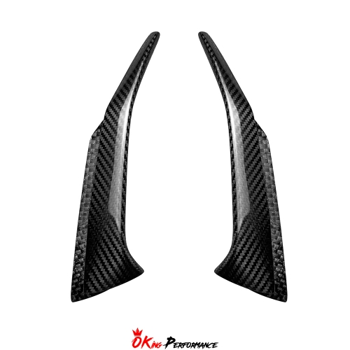 OEM Style Dry Carbon Fiber Side Skirt Air Intake Trim For Lamborghini Huracan EVO & EVO RWD & Tecnica 2019-2025