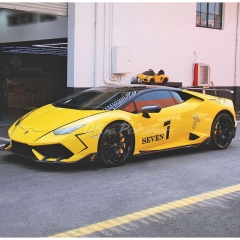 OA Style Carbon Fiber Front Lip Splitter For Lamborghini Huracan LP610 2014-2019