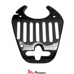 Dry Carbon Fiber Engine Bay Lock Cover For Ferrari 458 Italia Spider 2009-2015