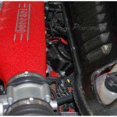 Dry Carbon Fiber Engine Bay Fuel Pump Cover For Ferrari 458 Italia Spider 2009-2015