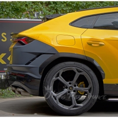 Performante Style Dry Carbon Fiber Wide Fender Extension Wheels Flares For Lamborghini URUS S 2023-2025
