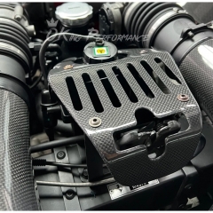 Dry Carbon Fiber Engine Bay Lock Cover For Ferrari 458 Italia Spider 2009-2015