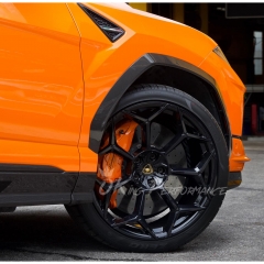 Performante Style Dry Carbon Fiber Wide Fender Extension Wheels Flares For Lamborghini URUS S 2023-2025