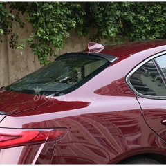 B Style Carbon Fiber Roof Spoiler For Alfa Romeo Giulia 2016-2023
