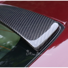 B Style Carbon Fiber Roof Spoiler For Alfa Romeo Giulia 2016-2023