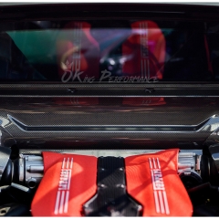 Dry Carbon Fiber Firewall Panel (Replacement) For Ferrari 488 GTB 2015-2019