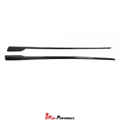 GTAM Style Carbon Fiber Side Skirt For Alfa Romeo Giulia 2016-2023