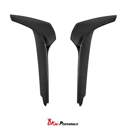 Dry Carbon Fiber Side Vents Air Intake Cover For Ferrari SF90 Stradale & Spider
