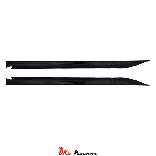 OEM Style Dry Carbon Fiber Side Skirts Trim Replacement For Ferrari SF90 Stradale & Spider