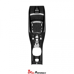Dry Carbon Fiber Interiors Kits Center Console Base Panel Replacement For Ferrari 812 Superfast GTS 2017-2023