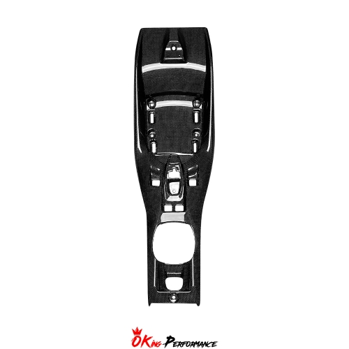 Dry Carbon Fiber Interiors Kits Center Console Base Panel Replacement For Ferrari 812 Superfast GTS 2017-2023
