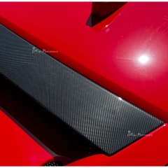 Novitec OEM Style Dry Carbon Fiber Roof Rear Spoiler Panel For Ferrari SF90 Stradale