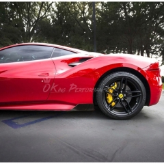 Dry Carbon Fiber Side Skirt For Ferrarir 488 GTB Spider 2015-2019