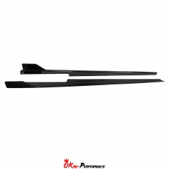 Dry Carbon Fiber Side Skirt For Ferrarir 488 GTB Spider 2015-2019