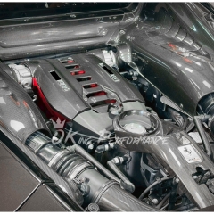 Dry Carbon Fiber Engine Cover (Replacement) For Ferrari 488 GTB Spider 2015-2019