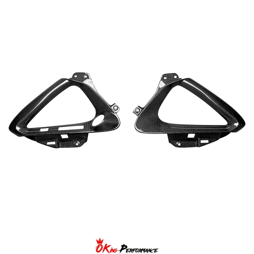 Dry Carbon Fiber Interiors Kits Door Handle For Ferrari 812 Superfast GTS 2017-2023