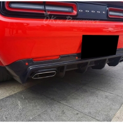 SRT Style Carbon Fiber Rear Diffuser For Dodge Challenger 2015-2023