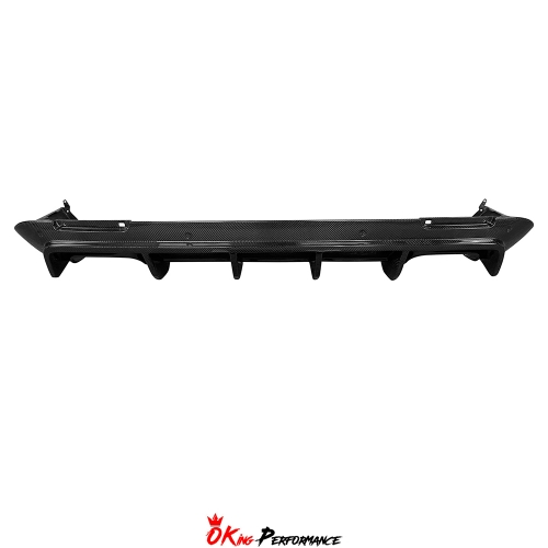 SRT Style Carbon Fiber Rear Diffuser For Dodge Challenger 2015-2023