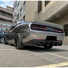 SRT Style Carbon Fiber Rear Diffuser For Dodge Challenger 2015-2023