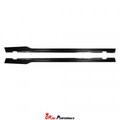 CMST Style Carbon Fiber Side Skirt For Dodge Challenger 2015-2023
