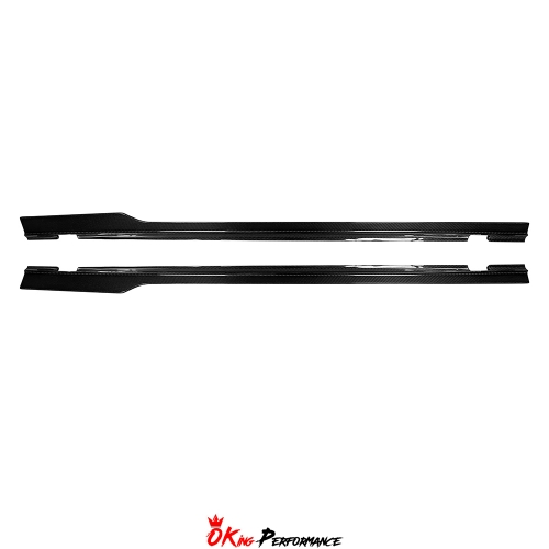 CMST Style Carbon Fiber Side Skirt For Dodge Challenger 2015-2023