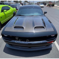 Hellcat Redeye Style Carbon Fiber Hood For Dodge Challenger 2008-2023