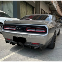 SRT Style Carbon Fiber Rear Diffuser For Dodge Challenger 2015-2023