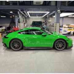 Techart Style Dry Carbon Fiber Side Skirt For Porsche 911 Carrera & S 992 992.1 992.2 2019-2028