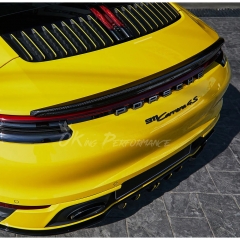TechArt Style Dry Carbon Fiber Rear Spoiler For Porsche 911 Carrera & S 992 992.1 992.2 2019-2028