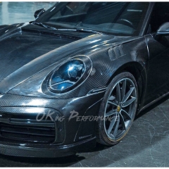 TopCar Style Dry Carbon Fiber Fenders For Porsche 911 Carrera & S & Turbo S 992 992.1 992.2 2019-2028