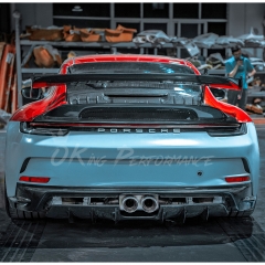 GT3 Style Conversion Body Kit For Porsche 911 Carrera & S 992 992.1 2019-2023 Partial Visible Dry Carbon Fiber Version