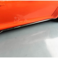 Turbo S Style Dry Carbon Fiber Side Skirt For Porsche 911 Carrera & S 992 992.1 992.2 2019-2028