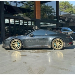 TopCar Style Dry Carbon Fiber Side Skirt For Porsche 911 Carrera & S 992 992.1 992.2 2019-2028