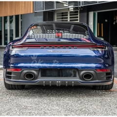 TechArt Style Dry Carbon Fiber Rear Spoiler For Porsche 911 Carrera & S 992 992.1 992.2 2019-2028