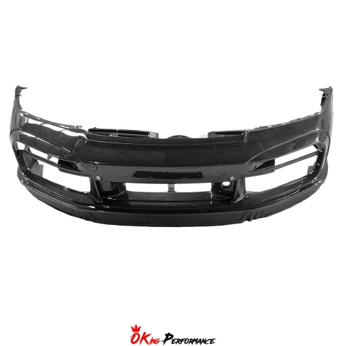 TopCar Stinger Style Dry Carbon Fiber Front Bumper For Porsche 911 Carrera & S & Turbo S 992 992.1 992.2 2019-2028