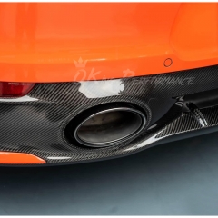 OEM Style Dry Carbon Fiber Rear Diffuser For Porsche 911 Carrera S 992 992.1 2019-2023