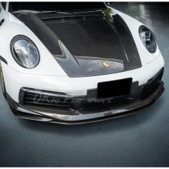 Z007 Style Dry Carbon Fiber Front Lip For Porsche 911 Carrera 992 992.1 2019-2023