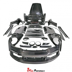 Topcar Stinger Style Dry Carbon Fiber Full Body Kit For Porsche 911 Carrera & S 992 992.1 2019-2023