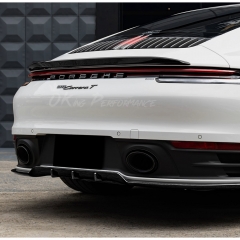 TechArt Style Dry Carbon Fiber Rear Spoiler For Porsche 911 Carrera & S 992 992.1 992.2 2019-2028