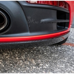 Techart Style Dry Carbon Fiber Rear Diffuser For Porsche 911 Carrera & S 992 992.1 2019-2023