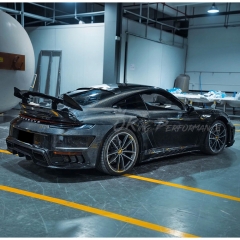 Topcar Stinger Style Dry Carbon Fiber Full Body Kit For Porsche 911 Carrera & S 992 992.1 2019-2023