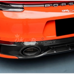 OEM Style Dry Carbon Fiber Rear Diffuser For Porsche 911 Carrera S 992 992.1 2019-2023
